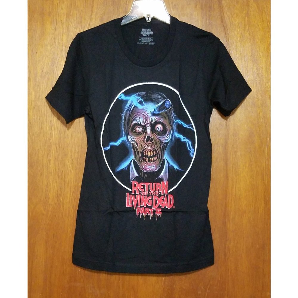 Return of the Living Dead Part II T Shirt - Cult Horror Zombie Halloween 80s